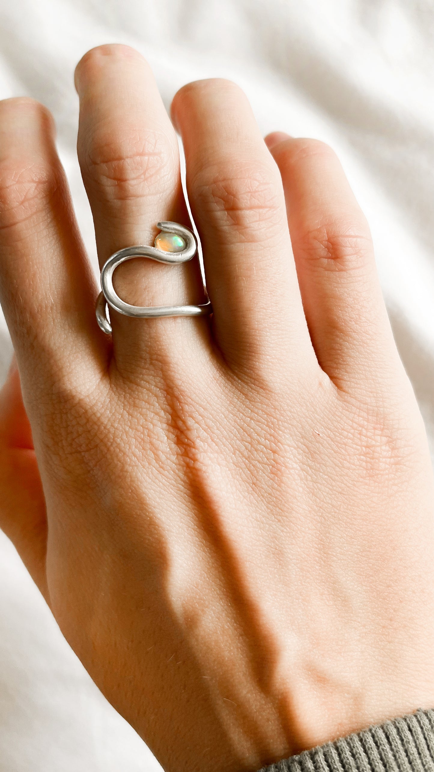 Anillo Culebra Ópalo